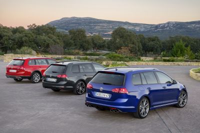 Golf Variant w wersjach Alltrack, GTD i R