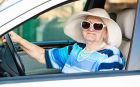 miniatura Prowadzenie samochodu przez osoby starsze